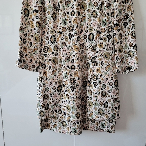 A.L.C. Tordi Floral Silk Mini Dress - Picture 4 of 12